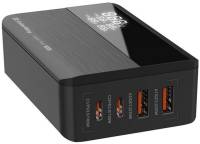 Зарядка ColorWay Power Delivery GaN (2USB-A + 2USB TYPE-C) (100W) b