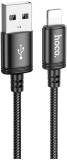 Подробнее о HOCO USB 2.0 AM to Lightning 3.0m X91 Radiance black 6931474788702