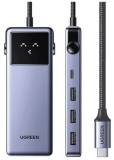 Разветвитель Ugreen USB-C 7-in-1 3xUSB + 1xUSB-C + HDMI + RJ45 + PD 10