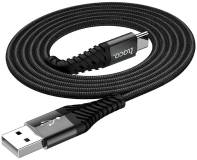 Кабель HOCO USB 2.0 AM to USB-C 1.0m X38 Cool black