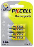 Аккумулятор PKCELL AAA R03 1200mAh 1.2V NiMH Rechargeable Battery, 4ш