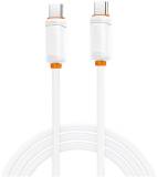 Кабель XO USB-C to USB-C 1.0m 27W white
