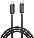 Кабель XO USB-C to USB-C 1.0m 27W black