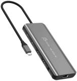 Разветвитель J5Create USB-C 7-in-1 2xHDMI + 2xUSB 3.2 + 1xRJ45 1000Mbps