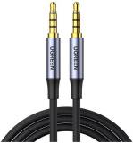 Кабель Ugreen 3.5mm M to 3.5mm M 1.5m (4pin) AV183 gray