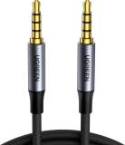 Кабель Ugreen 3.5mm M to 3.5mm M 1.0m (4pin) AV183 gray