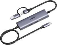 Аксессуар Ugreen CM725 USB-C/USB-A to Video Capture Card 1080P gray