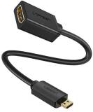 Аксессуар Ugreen Micro HDMI M to HDMI F 0.22m black