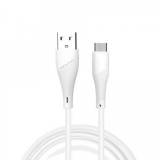 Кабель Wuw USB 2.0 AM to Micro 5P 1.0m 2.4A X196 white