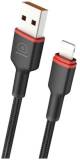 Кабель Wuw USB 2.0 AM to Lightning 1.0m 2.4A X203 black