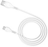 Кабель HOCO USB 2.0 AM to USB-C 1.0m 3A X37 white