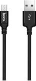 Кабель HOCO USB 2.0 AM to Micro 5P 2.0m 2A nylon X14 black