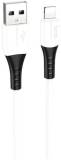 Кабель HOCO USB 2.0 AM to Lightning 1.0m 2.4A silicone X82 whi