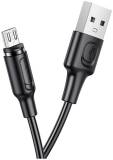 Кабель BOROFONE USB 2.0 AM to Micro 5P 1.0m 2.4A magnetic BX41 bla