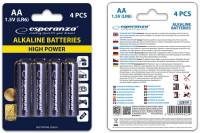 Батарейка Esperanza EZB101 (AA x 4)