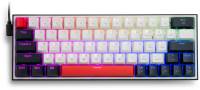 Клавиатура Thunderobot K63 RGB Red Switch USB UA White