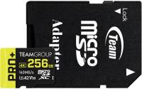 Флеш-карта Team 256GB microSDXC class 10 UHS-I U3 V30 A1 Pro+
