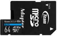 Флеш-карта Team 64GB microSDXC class 10 UHS-I U3 V30 A1 Elite