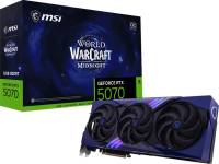 Видеокарта MSI GeForce RTX 5070 12GB World of Warcraft MIDNIGHT VOID EDITION OC