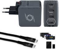 Зарядка Avermedia GC313 CORE GO 100W 2хUSB-С 1хUSB-A 1xHDMI black