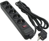 Фильтр Patron 3.0 m3*1mm2 (SP-1053)  5 розеток BLACK