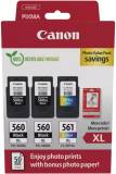 Картридж Canon PG-560/CL-561 XL 2xBK+Color, + Photo Paper, Value