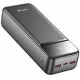 Павербанк Swissten 30000mAh POWER LINE II 22.5W PD QC Black