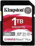 Флеш-карта Kingston 1TB SDXC class 10 UHS-II U3 Canvas React Plus SDR2V6/1TB
