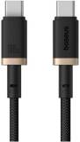 Кабель Baseus USB-C to USB-C 1.0m 100W gold/black P10377803U01-00