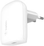 Зарядка Belkin 30W USB-С GAN PD PPS white WCA005VFWH