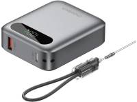 Павербанк Choetech 10000mA, 22.5W, PD, QC, grey B860-CCGY