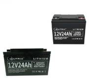 Аккумулятор Matrix 12.8V-24Ah 307.2Wh MLR 1224