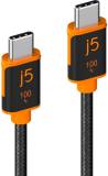 Кабель J5Create USB-C to USB-C 3.0m 100W (20V/5A) premium JUCX25L30-N