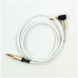 Кабель DENGOS 3.5mm M to 3.5mm M 1.0m 90° corner white AUDIO-PLS-UG-WHITE