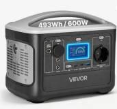 Зарядная станция Vevor Portable Power Station M6 600W/493Wh Vevor_M6