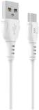 Кабель Wibrand USB 2.0 AM to Micro 5P 1.0m PVC white WI.DC/BO1W-UM