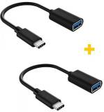 Аксессуар XoKo OTG USB 2.0 AF to USB-C 0.11m 2PCS black XK-AC230-BK2