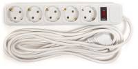 Фильтр PowerPlant 5 м, 5 розеток, евростандарт (JY-1056/5) PPSA10M50S5