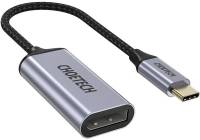 Аксессуар Choetech USB-C M to DisplayPort F 0.2m 4K60Hz gray HUB-H11-GY-V2