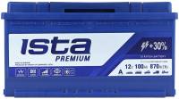 Аккумулятор ISTA Premium 100Ah 870A R+ (L5)