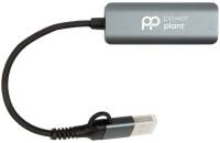 Сетевой адаптер PowerPlant USB-C to RJ45 Ethernet 1000Mbps CA917266