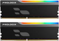 Память ProLogiX DDR4 16GB (2x8GB) 3600 MHz Onyx Black RGB PRO16GB3600YBR4K