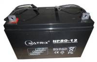 Аккумулятор Matrix 12V 80AH NP80-12
