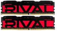 Память Goodram DDR4 32GB (2x16GB) 3200 MHz Rival Radiant Red GGRRD4-32L16A/32GDC