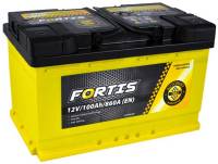 Аккумулятор Fortis 100 Ah/12V Euro_L4 короткий FRT100-L4-00