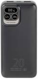 Павербанк RivaCase 20000mA, 22.5W, PD, QC, Black RIVAPOWER VA2521 (Black)