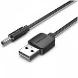 Кабель Vention USB to DC 3.5mm 5V 1.0m 2.0A black CEXBF