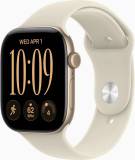 Часы Apple Watch Series 12 GPS 46mm Light Gold Aluminium Case MJEP4RK/A