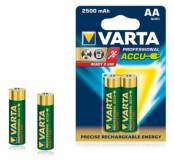 Подробнее о Varta PROF ACCU AA 2500mAh BLI 2 NI-MH 05716101402