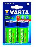 Подробнее о Varta POWER ACCU R2U D 3000mAh BLI 2 NI-MH 56720101402